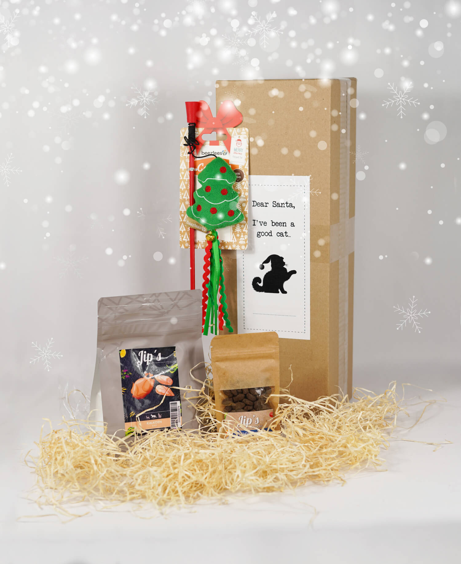 Weihnachtsgeschenk Katze - klein - Komplettpaket an Sos Kit and Cat Foundation
