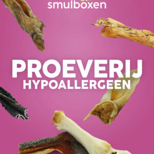 Jips smulbox proeverij hypoallergeen voor gevoelige honden