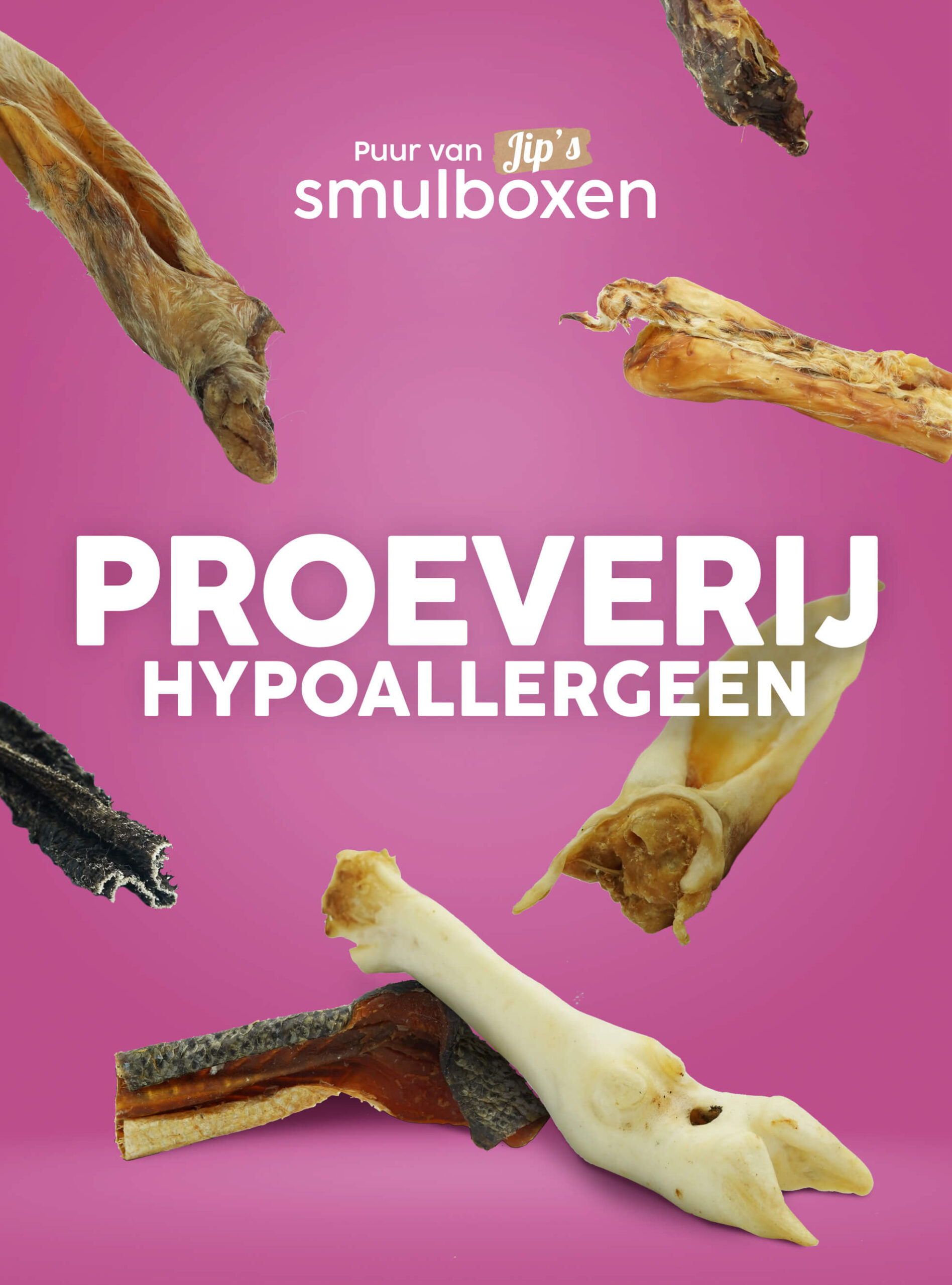 Jips smulbox proeverij hypoallergeen voor gevoelige honden