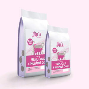 Jip's care+ kattenvoer - Skin, coat & hairball care